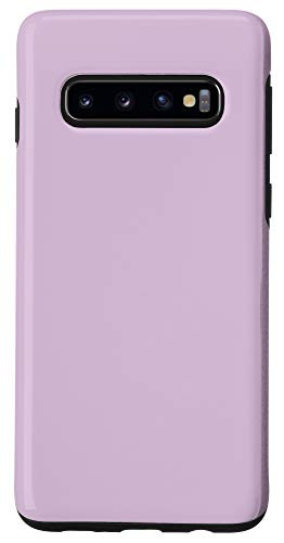 Galaxy S10 Thistle Violet Simple Plain Blank Neutral Solid Color Case