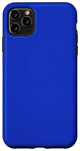 iPhone 11 Pro Max Persian Blue Simple Plain Blank Neutral Solid Color Case