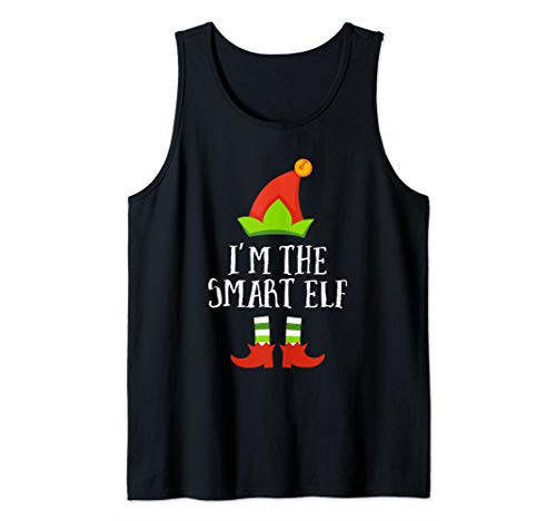 Smart Elf Christmas Matching Family Group Im The Elf Tank Top