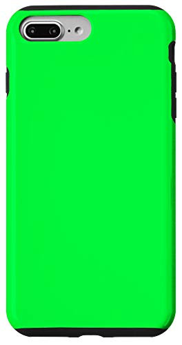 iPhone 7 Plus8 Plus Erin Lime Green Simple Plain Blank Neutral Solid Color Case