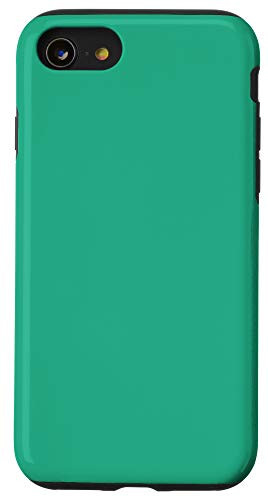 iPhone SE 2020  7  8 Jungle Green Simple Plain Blank Neutral Solid Color Case