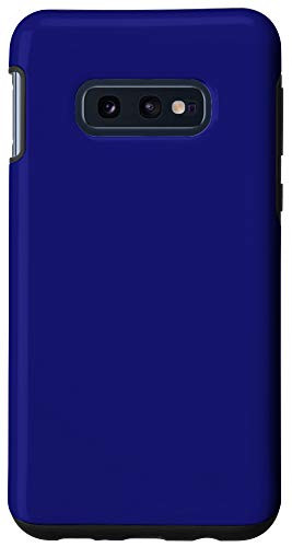 Galaxy S10e Midnight Blue Simple Plain Blank Neutral Solid Color Case