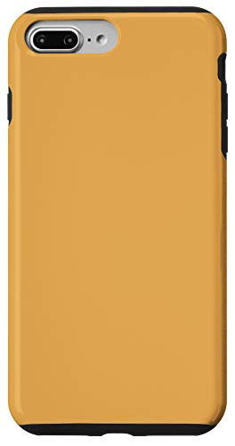 iPhone 7 Plus8 Plus Sunray Orange Simple Plain Blank Neutral Solid Color Case