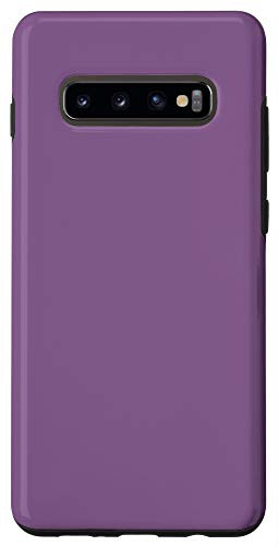 Galaxy S10 French Lilac Simple Plain Blank Neutral Solid Color Case