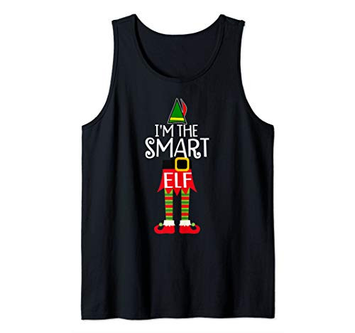 Im The Smart Elf Matching Family Group Christmas Gift Tank Top