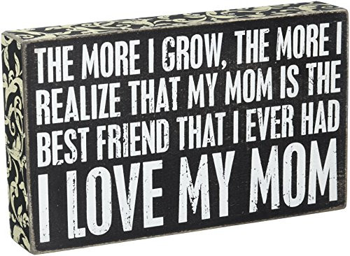 Primitives by Kathy Family-mom, Box Sign, Love Primitives by Kathy Family-mom, Box Sign, Love