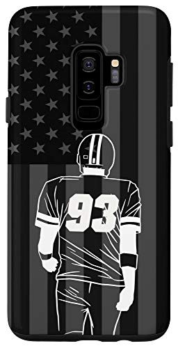 Galaxy S9 American Football Player Number 93 Case