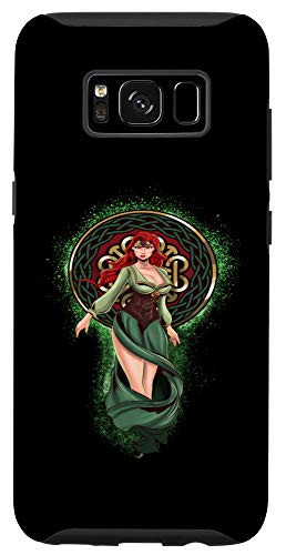 Galaxy S8 Celtic Goddess Celtic Red Head Woman Case