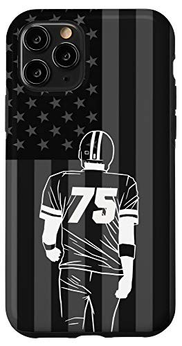 iPhone 11 Pro American Football Player Number 75 Case