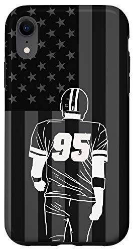 iPhone XR American Football Player Number 95 Case