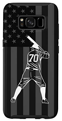 Galaxy S8 Baseball Softball Player Number 70 Case