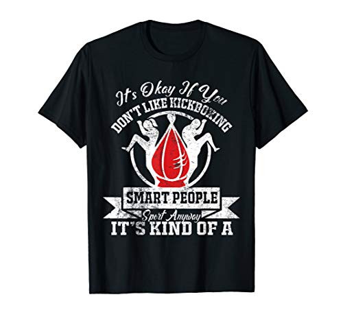 Kickboxing Funny Smart Kickboxer T-Shirt