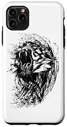 iPhone 11 Pro Max Cool Tiger Head Roar Case