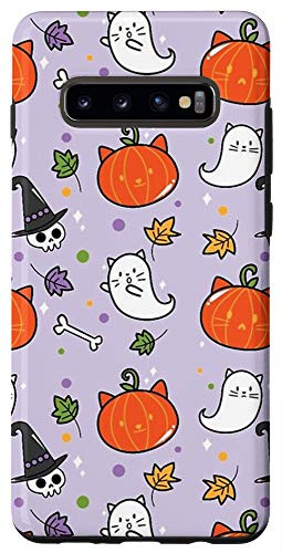 Galaxy S10 Vintage Witchy Magical Spiritual Crystals Halloween Case