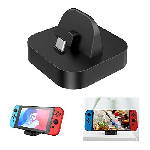 Charging Dock for Nintendo Switch Compact Charger Stand Station For Nintendo Switch Switch Lite Portable Switch Console Charger Dock With Type C Port Usb-A Output Black Charging Dock for Nintendo Switch Compact Charger Stand Station For Nintendo Switch Switch Lite Portable Switch Console Charger Dock With Type C Port Usb-A Output Black