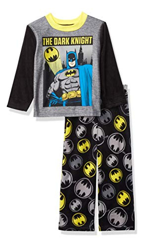 DC Comics Big Boys Batman 2-Piece Pajama Set BAT NITE 4
