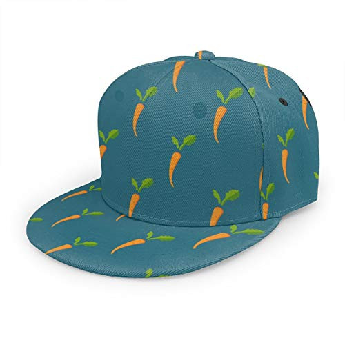 antkondnm Carrot Flat Bill Snapback Hat - Hip Hop Baseball Cap antkondnm Carrot Flat Bill Snapback Hat - Hip Hop Baseball Cap
