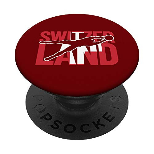 Switzerland Soccer Jersey  Fans Boys Gifts for Swiss Soccer PopSockets Grip and Stand for Phones and Tablets
