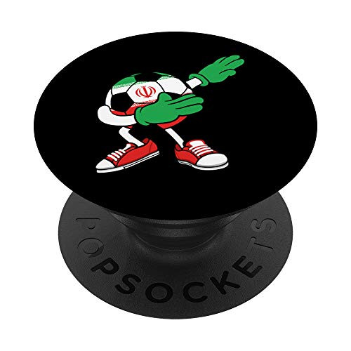 Dabbing Soccer Ball Iran Jersey Iranian Football Gift PopSockets Grip and Stand for Phones and Tablets Dabbing Soccer Ball Iran Jersey Iranian Football Gift PopSockets Grip and Stand for Phones and Tablets