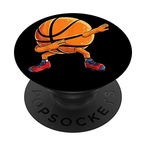 Dabbing Basketball Ball T shirt Kids Boys Dab Dance Gifts PopSockets Grip and Stand for Phones and Tablets