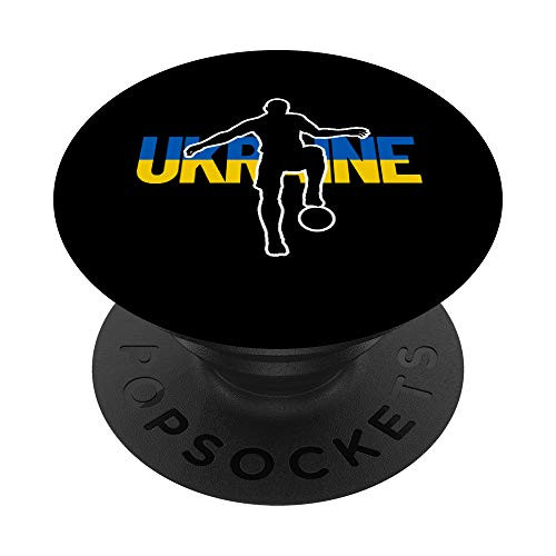 Boys Ukraine Soccer Jersey  Fans Gifts for Ukrainian Soccer PopSockets Grip and Stand for Phones and Tablets