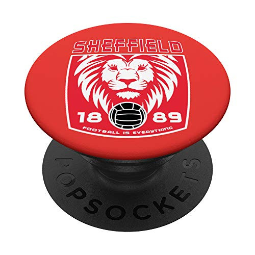 Football Is Everything - Sheffield Alpha Fan Retro PopSockets Grip and Stand for Phones and Tablets