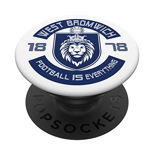 Football Is Everything - West Bromwich Squad Retro PopSockets PopGrip Swappable Grip for Phones   Tablets