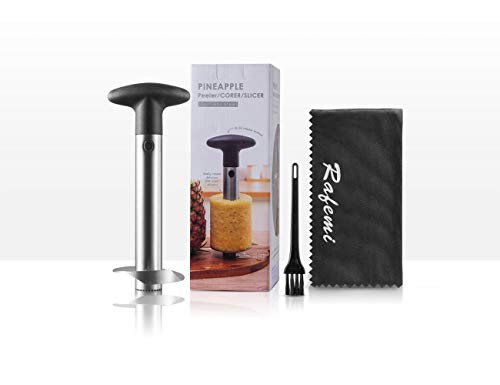 Pineapple Corer Rafemi Stainless Steel Pineapple Slicer Pineapple Cutter Peeler Pineapple Core Remover Tool for Kitchen Utensils Pineapple Corer Rafemi Stainless Steel Pineapple Slicer Pineapple Cutter Peeler Pineapple Core Remover Tool for Kitchen Utensils