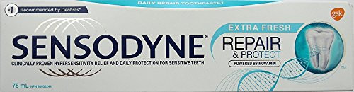 Sensodyne with Novamin  Extra Fresh Repair   Protect 75mL Canadian