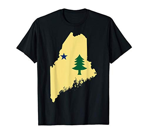 Maine Bicentennial 200th Anniversary 1820-2020 Map of Maine T-Shirt