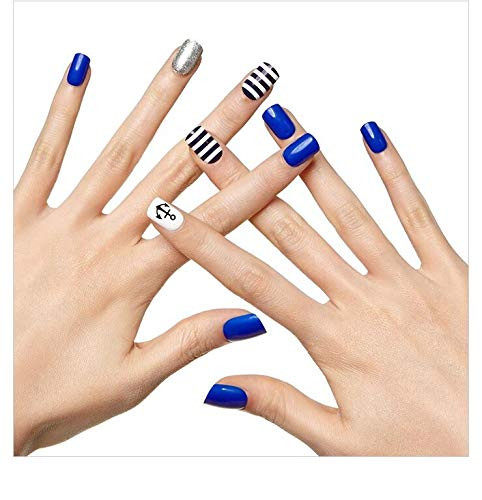 Dashing Diva - Magic Press - Press-On Manicure - Making Waves - 30 Count