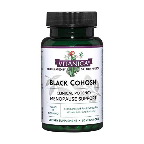 Vitanica Black Cohosh Cimicifuga Extract Plus Vegan 60 Capsules