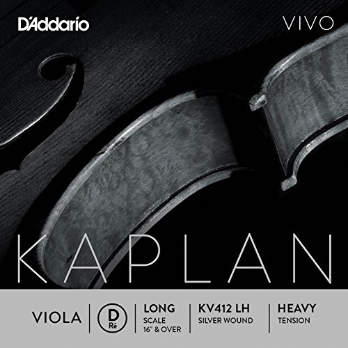 DAddario LH Kaplan Vivo Viola D String Heavy Tension