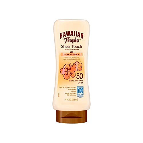 Hawaiian Tropic Sheer Touch Sunscreen SPF 50 Plus 8 oz