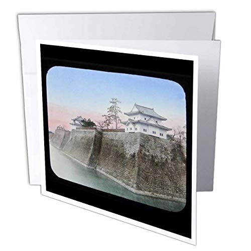 3dRose Japan Nakajima Osaka Castle - Greeting Cards 6 x 6 inches set of 6 gc-16181-1