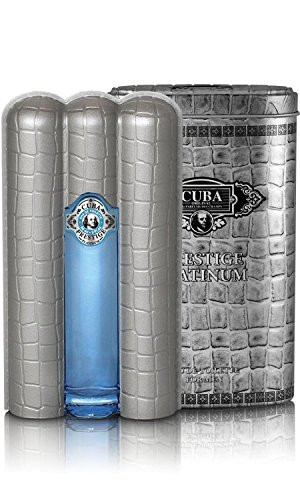 Cuba Prestige Platinum by Cuba 3 oz Eau De Toilette Spray for Men