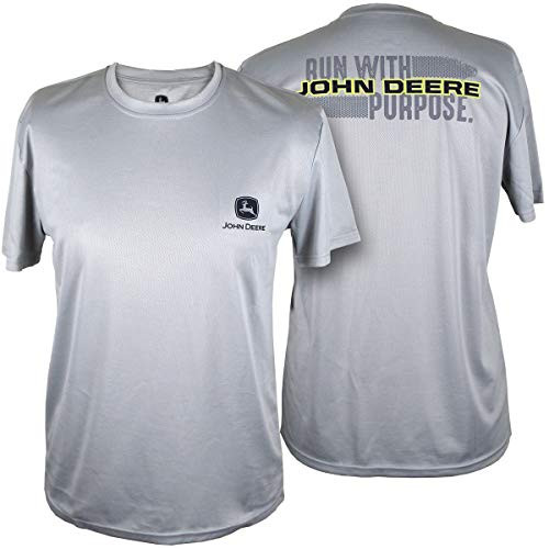 John Deere Nrlad- 2 Hit Ss Tee-Oxford-L