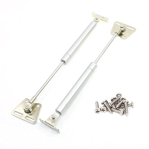 Rannb 2pcs 100N/22.5lb Force Cabinet Door Gas Strut Lift Pneumatic Support