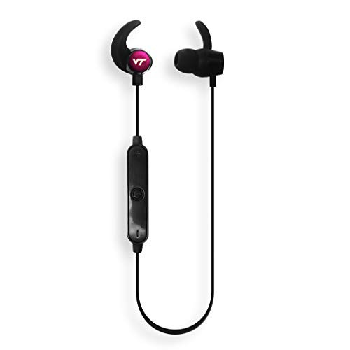 NCAA Virginia Tech Hokies Wireless Bluetooth Earbuds Team Color
