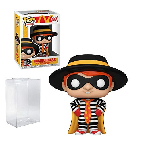 Hamburglar 87 Pop Ad Icons McDonalds Vinyl Figure Includes Ecotek Pop Box Protector Case