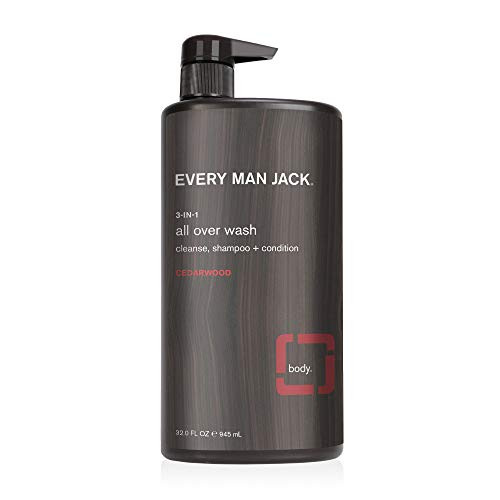 Every Man Jack 3-in-1 All Over Wash Cedarwood 32-ounce
