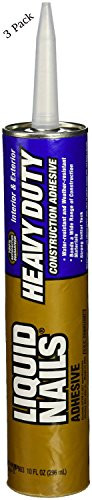 Liquid Nails LN903 10-Ounce Heavy-Duty Liquid Nails Construction Adhesive 3 Pack