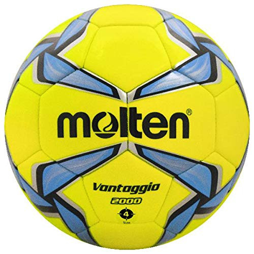 Molten FV2000 Soccer Ball Light Blue Yellow