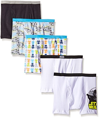 Star Wars Big Boys Classic 5pk Boxer Briefs Assorted 8