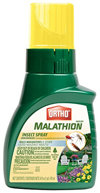Ortho MAX Malathion Insect Spray Concentrate 16 oz_