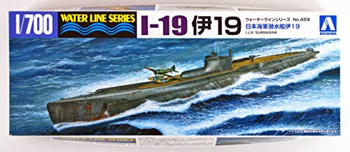 Aoshima 1700 Scale I_J_N_ Submarine I-19 - Plastic Watercraft Model Building Kit 52082 Aoshima 1700 Scale I_J_N_ Submarine I-19 - Plastic Watercraft Model Building Kit 52082