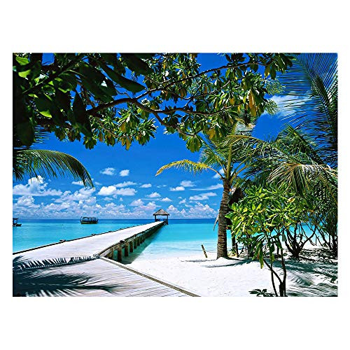 1000 PCS Jigsaw Puzzles - Hawai Educational Intellectual Decompressing Fun Game for Kids Adults