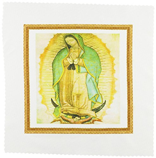 3dRose qs-60684-4 Photo of Painting of Our Lady of Guadalupe Quilt Square 12 by 12-Inch 3dRose qs-60684-4 Photo of Painting of Our Lady of Guadalupe Quilt Square 12 by 12-Inch