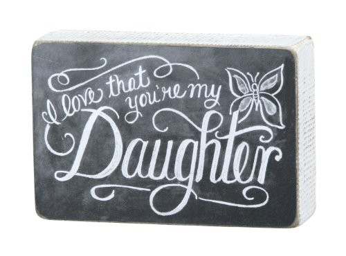 Primitives by Kathy Chalk Art Box Sign, Daughter Primitives by Kathy Chalk Art Box Sign, Daughter