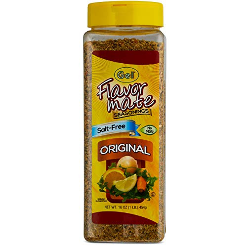 Flavor Mate No MSG Salt Free Seasoning - 16 oz - Club Size Original